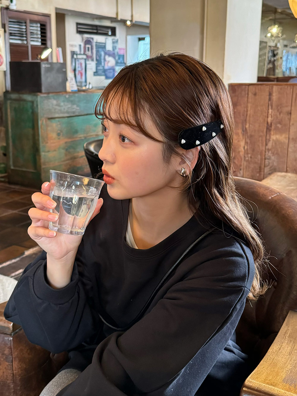 ハートフェイクパールベロアヘアピン | 詳細画像14