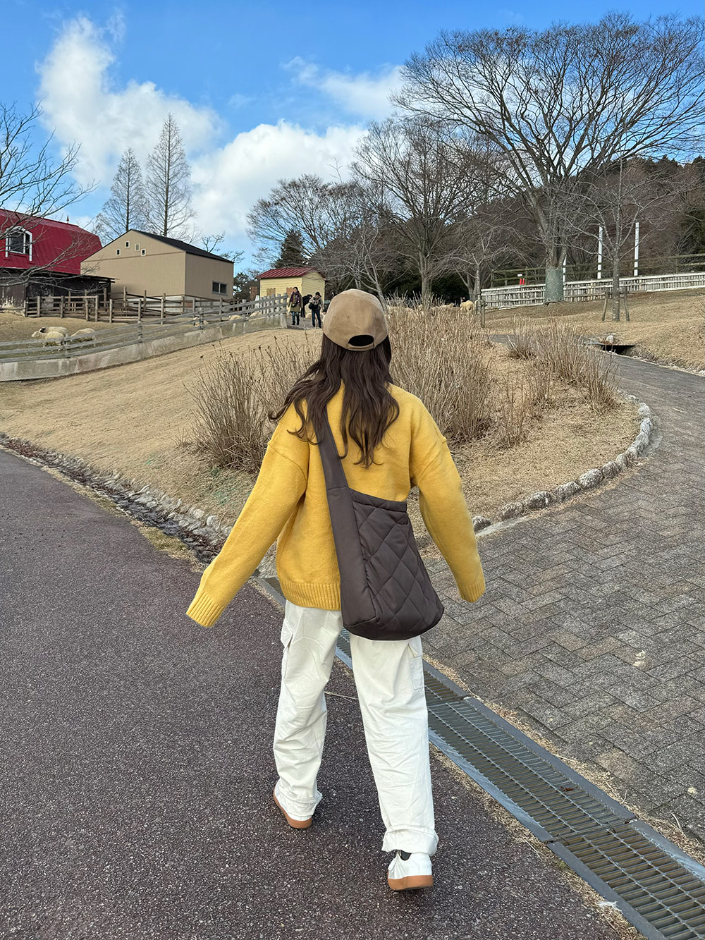 Vネックルーズニット | 詳細画像24