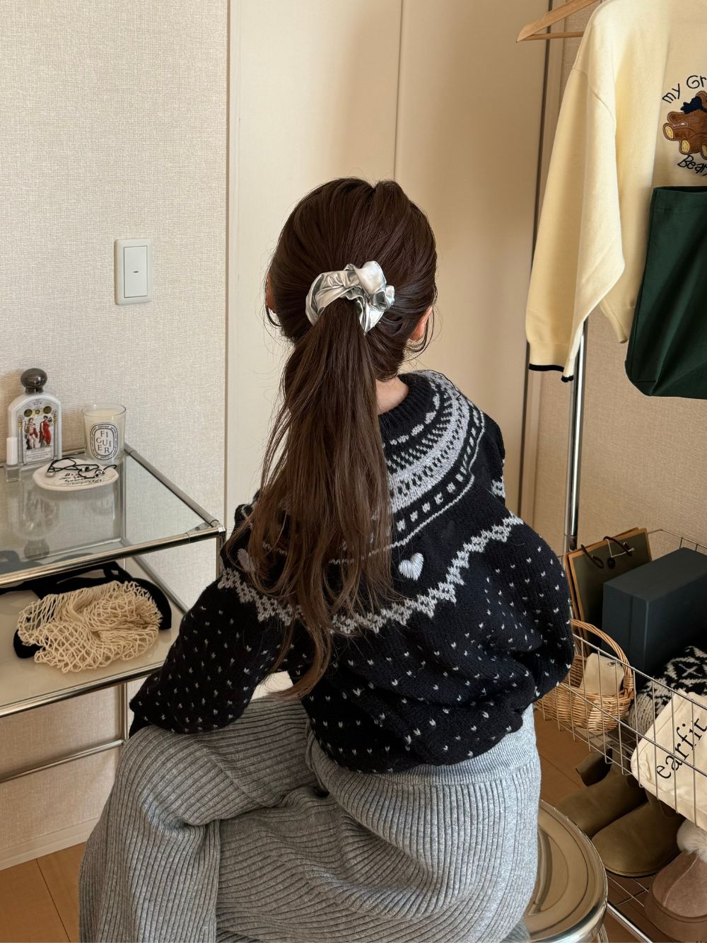 ハート刺繍ニットプルオーバー(ニット・セーター) | al'aise modulation(アレーズモジュレーション)｜イトキンオンラインストア