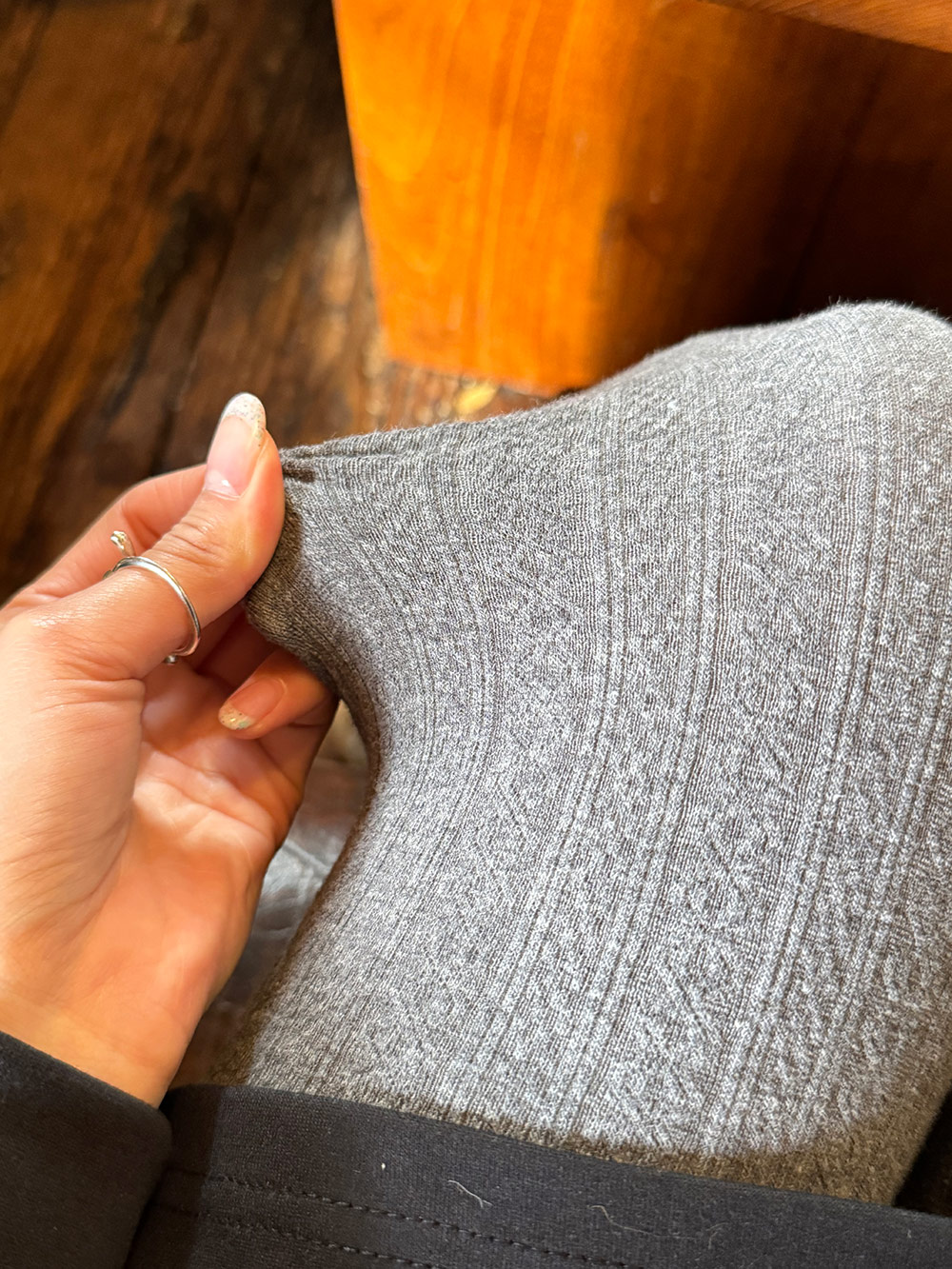 ケーブルニットタイツ | 詳細画像4