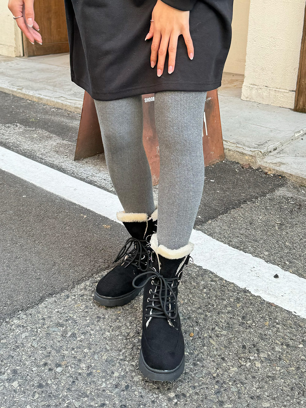 ケーブルニットタイツ | 詳細画像11