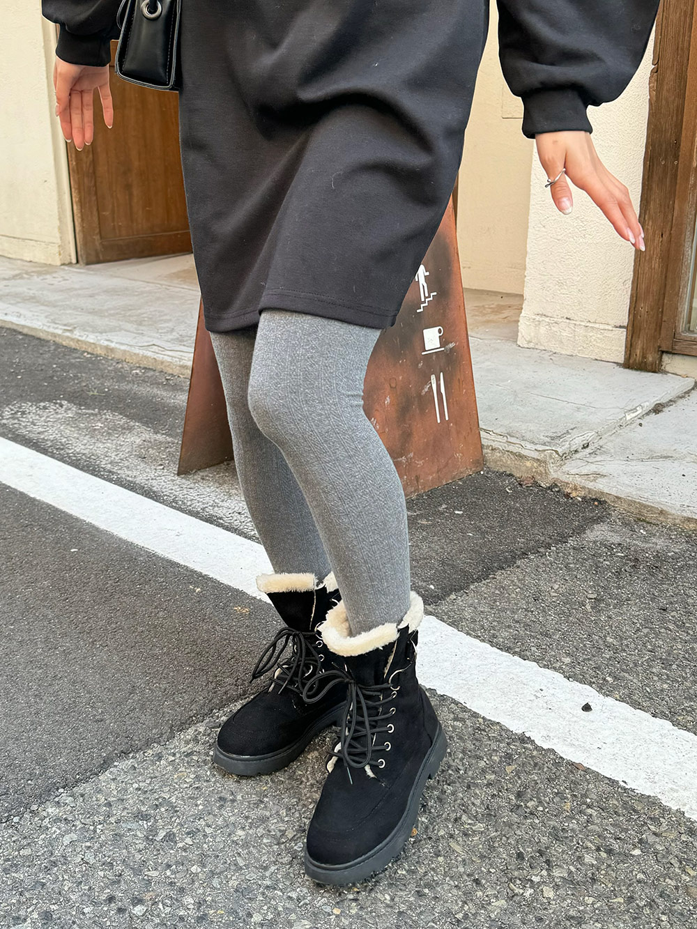 ケーブルニットタイツ | 詳細画像12