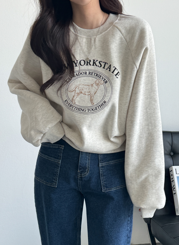 Supplier スウェット ストーン付き 裏起毛 Supplier スウェット ストーン付き 裏起毛