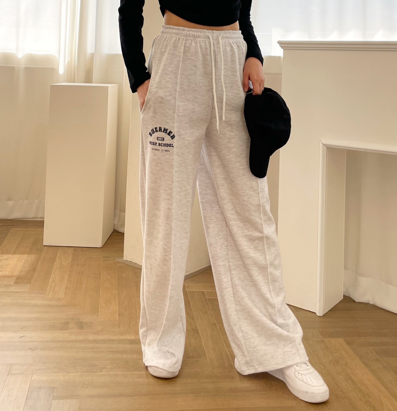 ドロストロゴスウェットパンツ | レディースファッション通販 - DHOLIC
