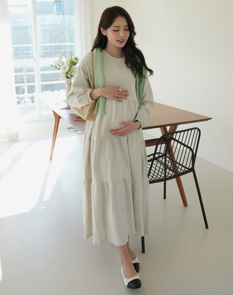 名品ワンピース♡ラルフローレン ティアードコットンワンピース
