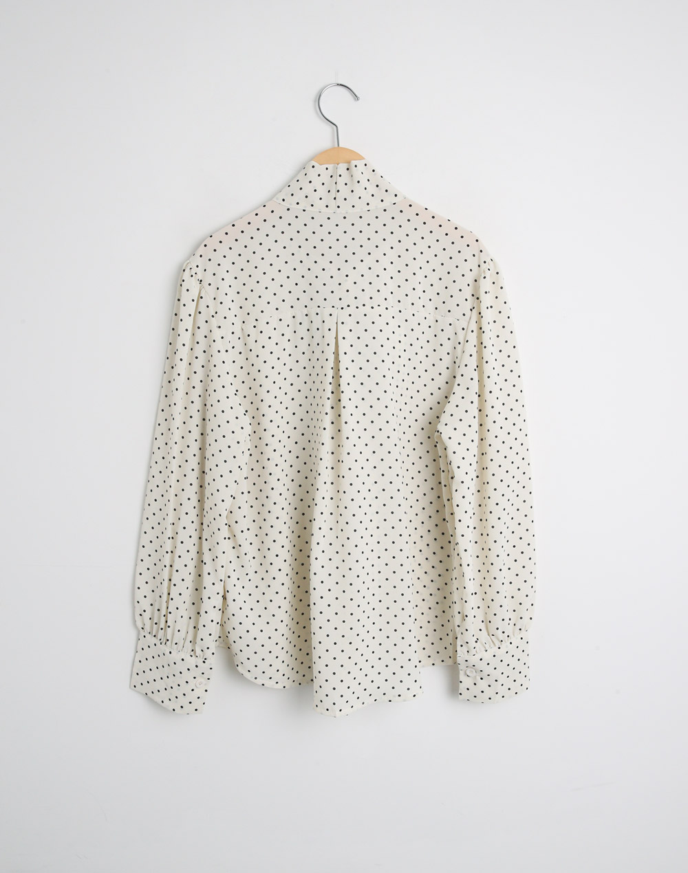 ハイネックドットリボンパフブラウス | DHOLIC | 詳細画像16