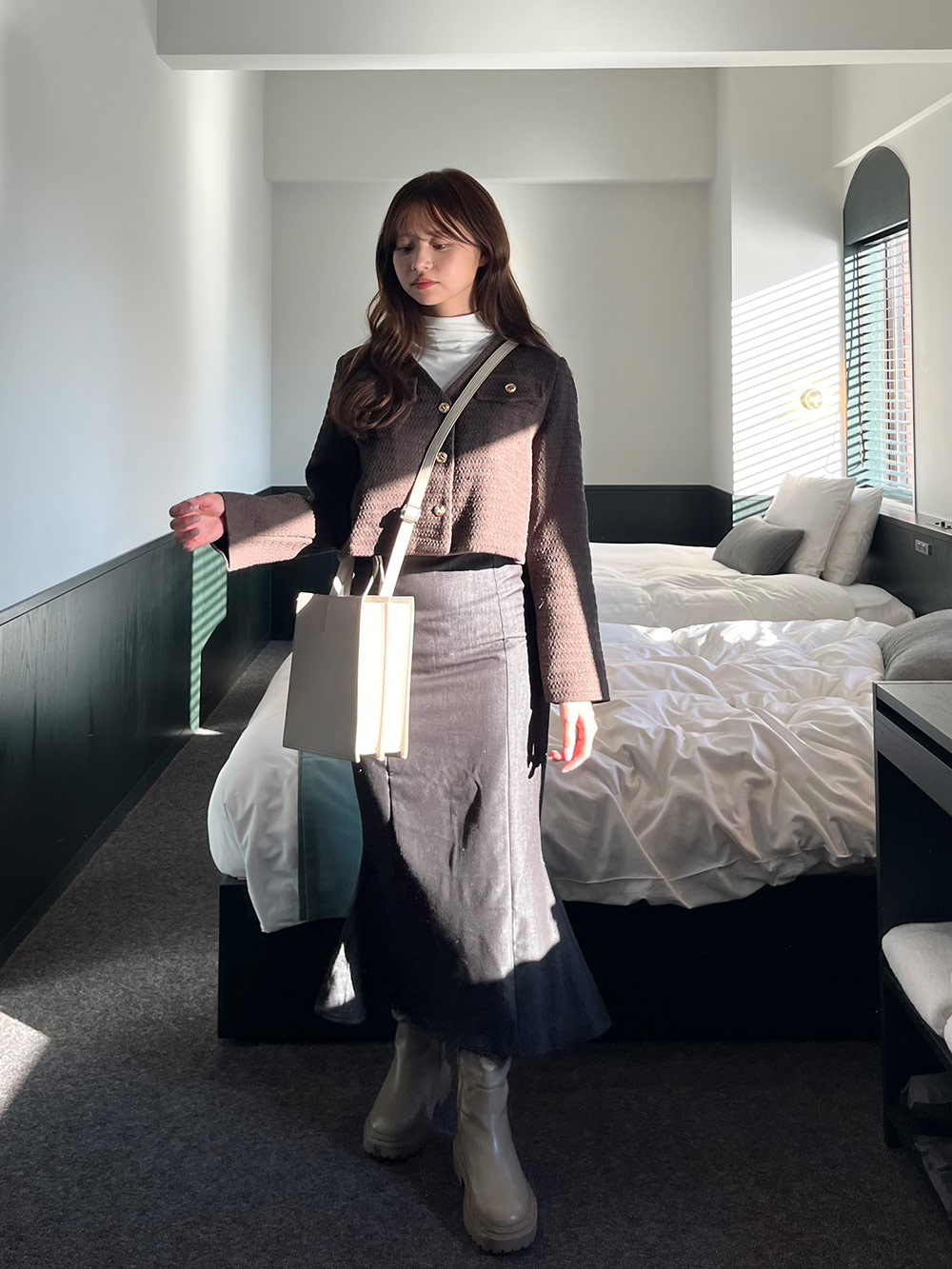 ゴールドボタンVネックジャケット | 詳細画像8