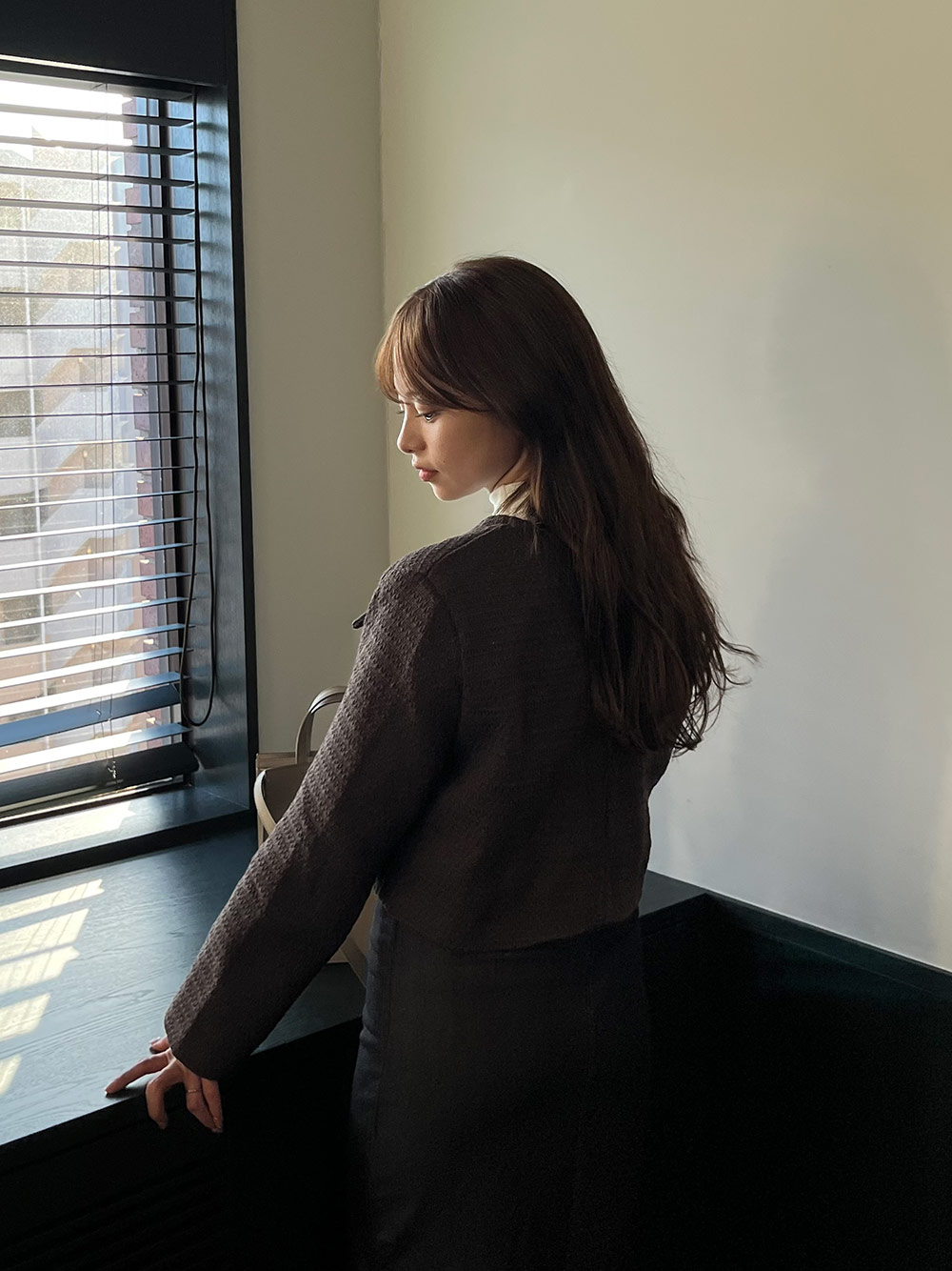 ゴールドボタンVネックジャケット | 詳細画像10