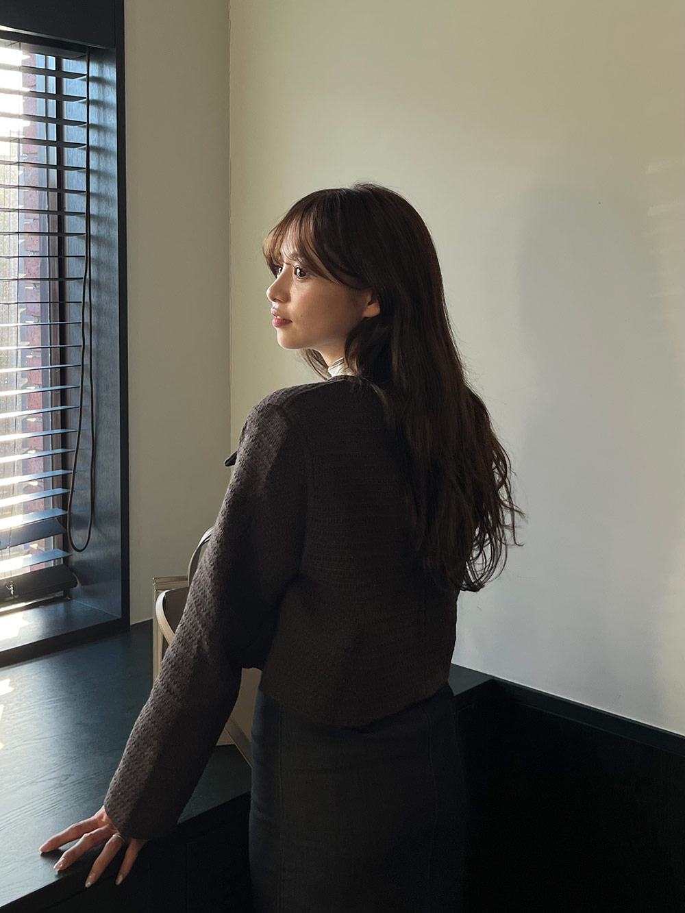 ゴールドボタンVネックジャケット | 詳細画像12