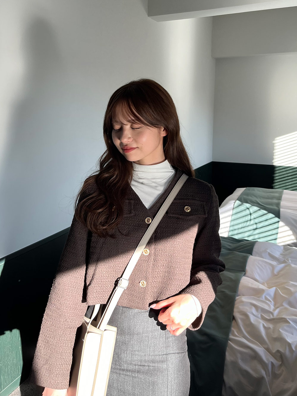 ゴールドボタンVネックジャケット | 詳細画像18