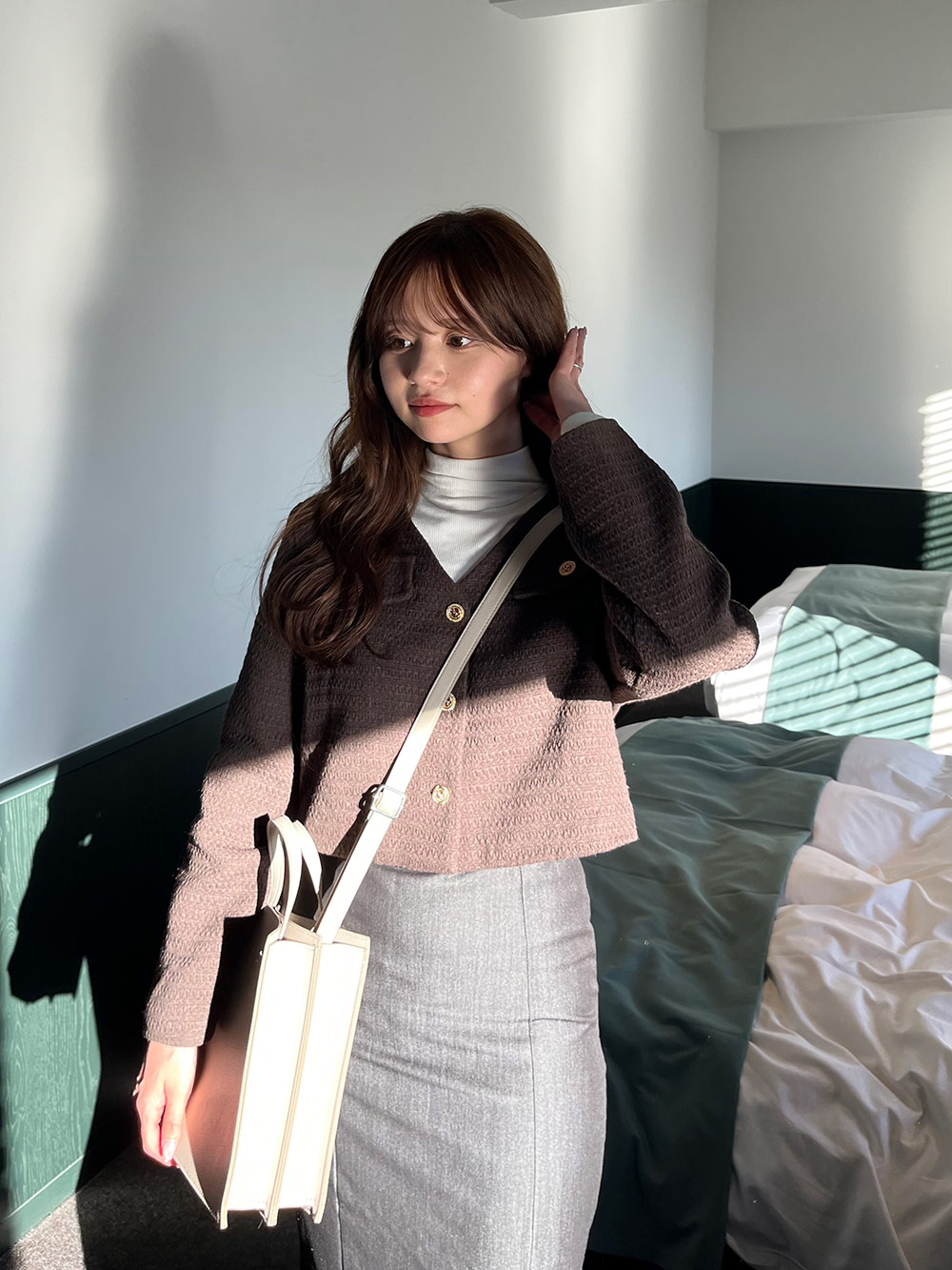 ゴールドボタンVネックジャケット | 詳細画像20