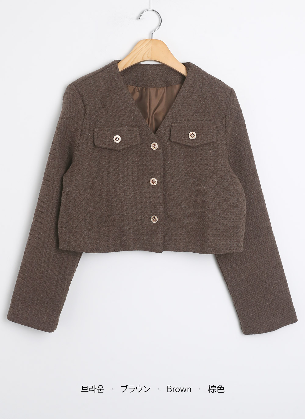 ゴールドボタンVネックジャケット | 詳細画像25