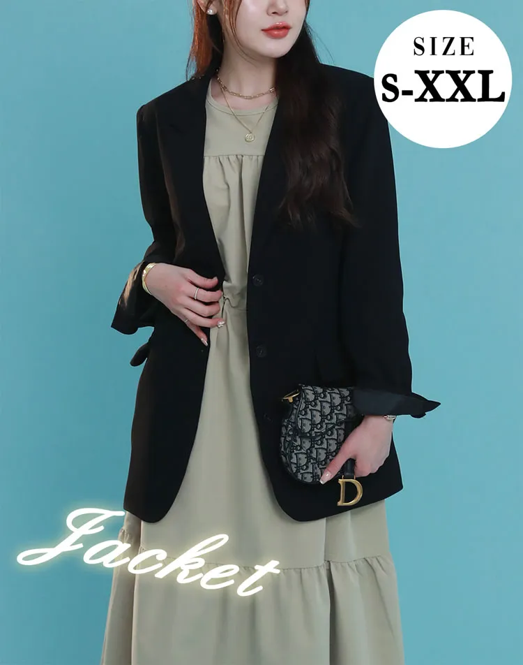 ダーツシングルテーラードジャケット | DHOLIC | 詳細画像1