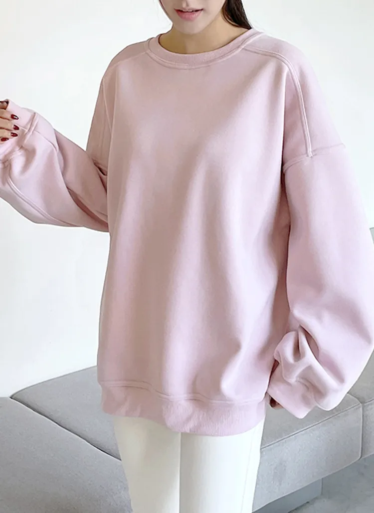 ファー裏地ボックスオーバースウェット | gaenso | 詳細画像1