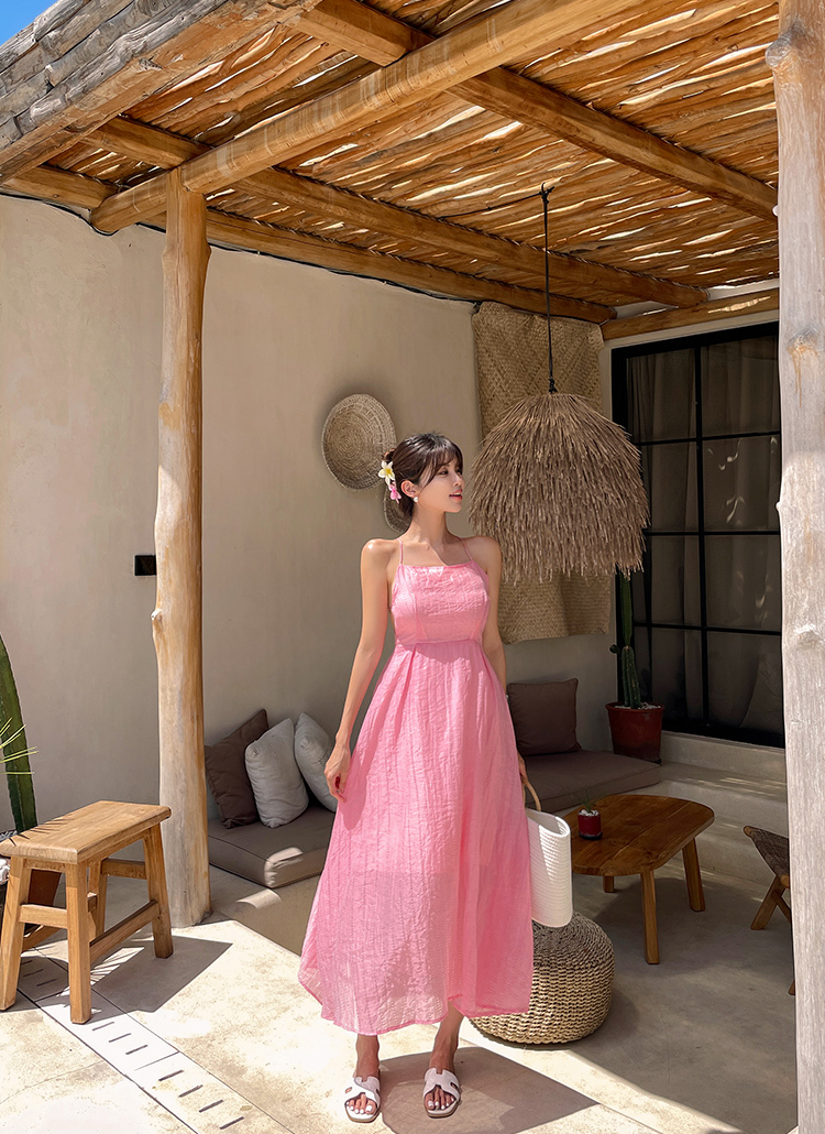 2TYPEピンクキャミワンピース | レディースファッション通販 - DHOLIC