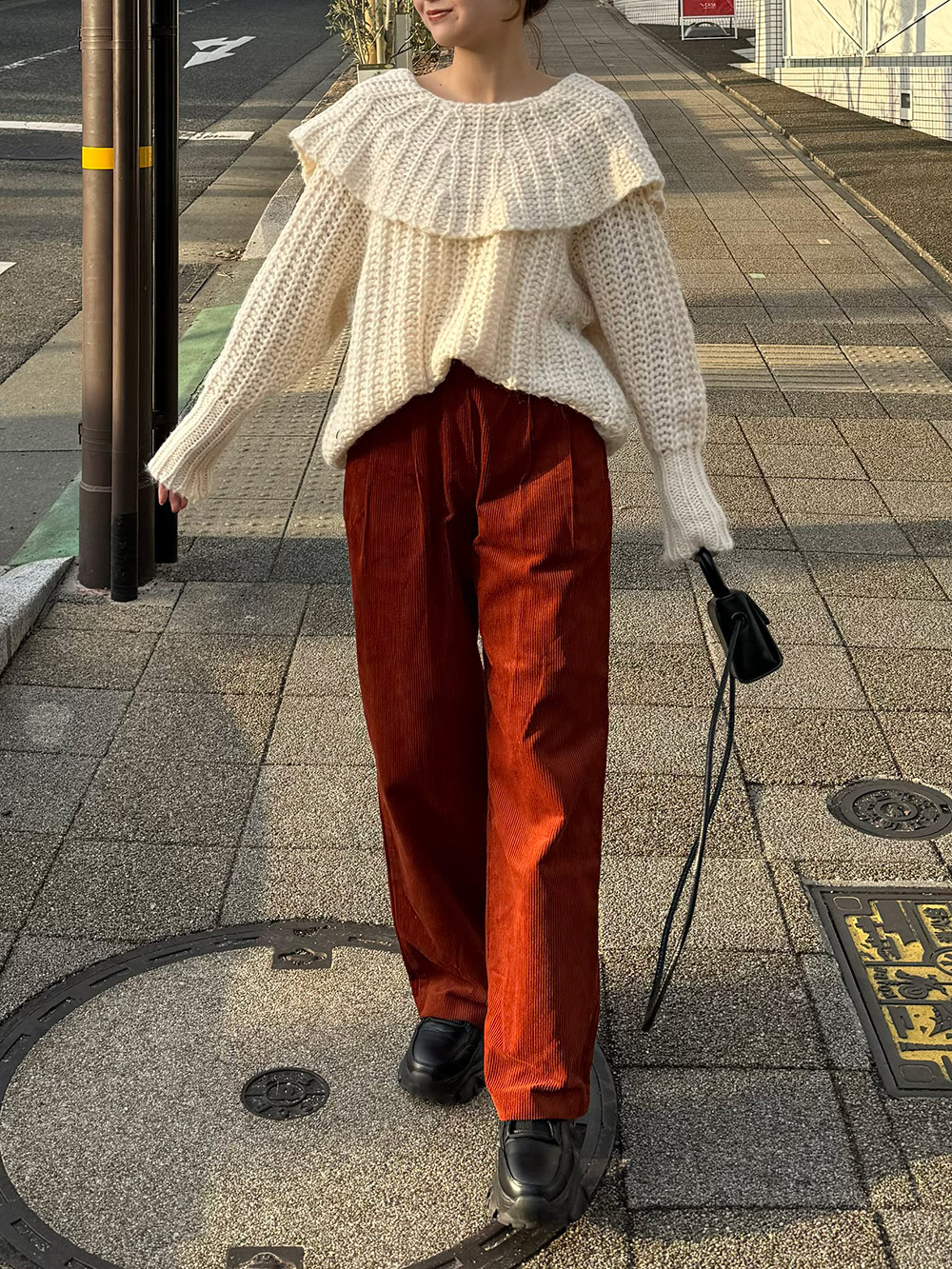コーデュロイタックワイドパンツ | 詳細画像6