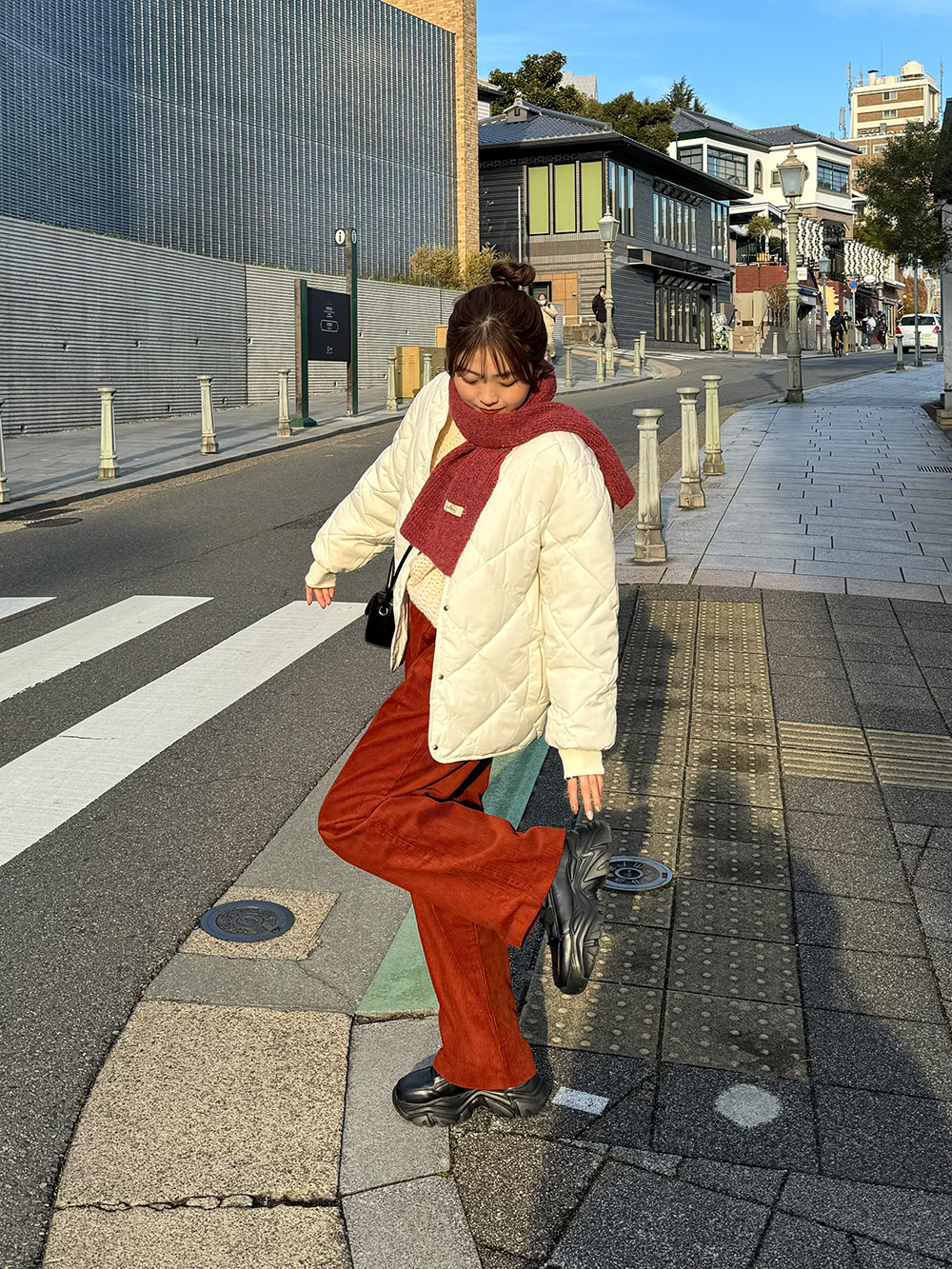 コーデュロイタックワイドパンツ | 詳細画像10