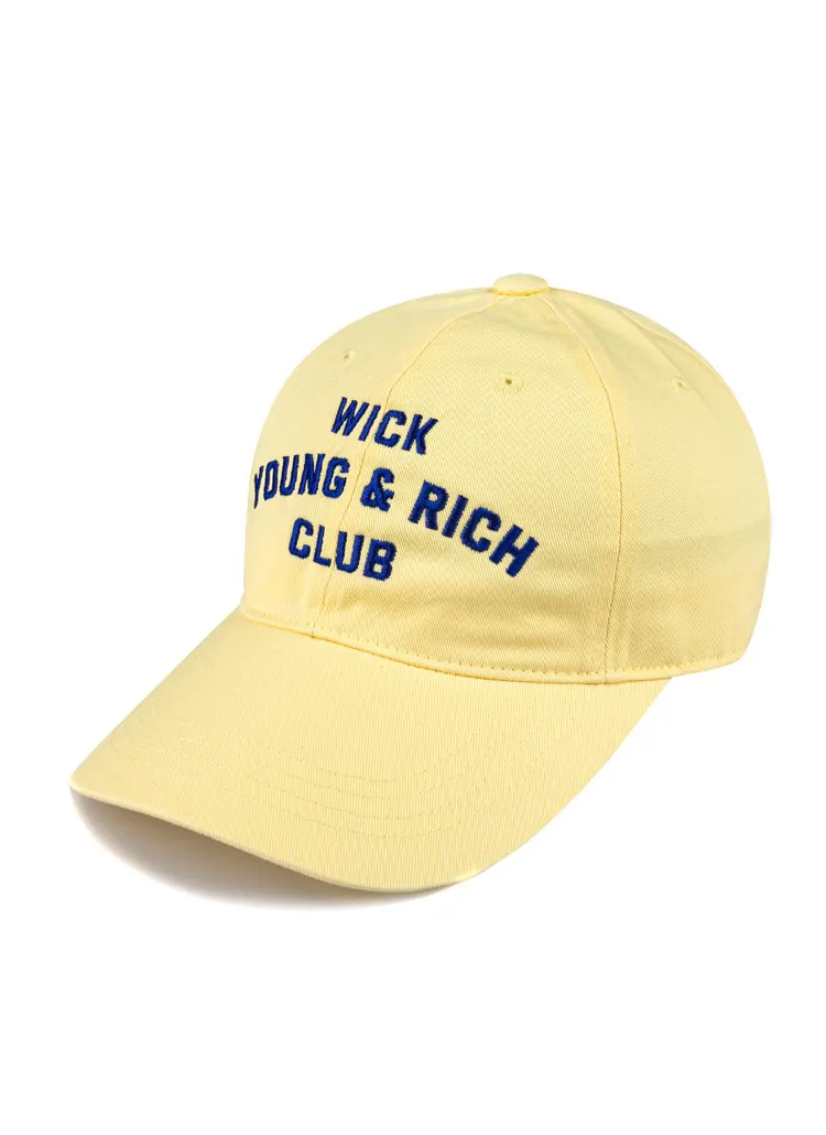 YOUNG & RICH CLUBキャップ(YELLOW) | 詳細画像1
