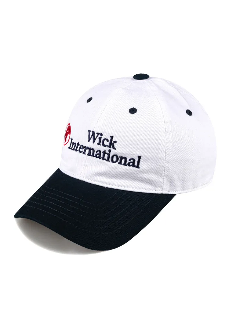 WICK INTERNATIONALキャップ(WHITE NAVY) | 詳細画像1