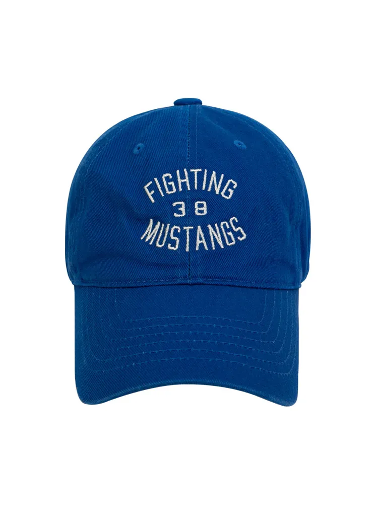 FIGHTING 38 MUSTANGS刺繍キャップ(BLUE) | 詳細画像1