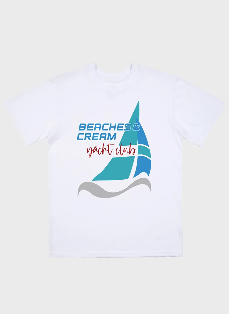ACHT CLUBプリント半袖Tシャツ(WHITE) | 詳細画像1