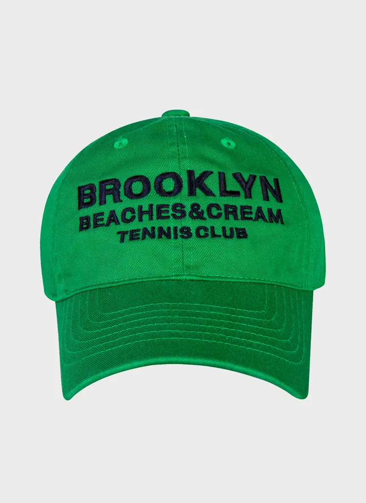 BROOKLYN TENNIS CLUB刺繍キャップ(GREEN) | 詳細画像1