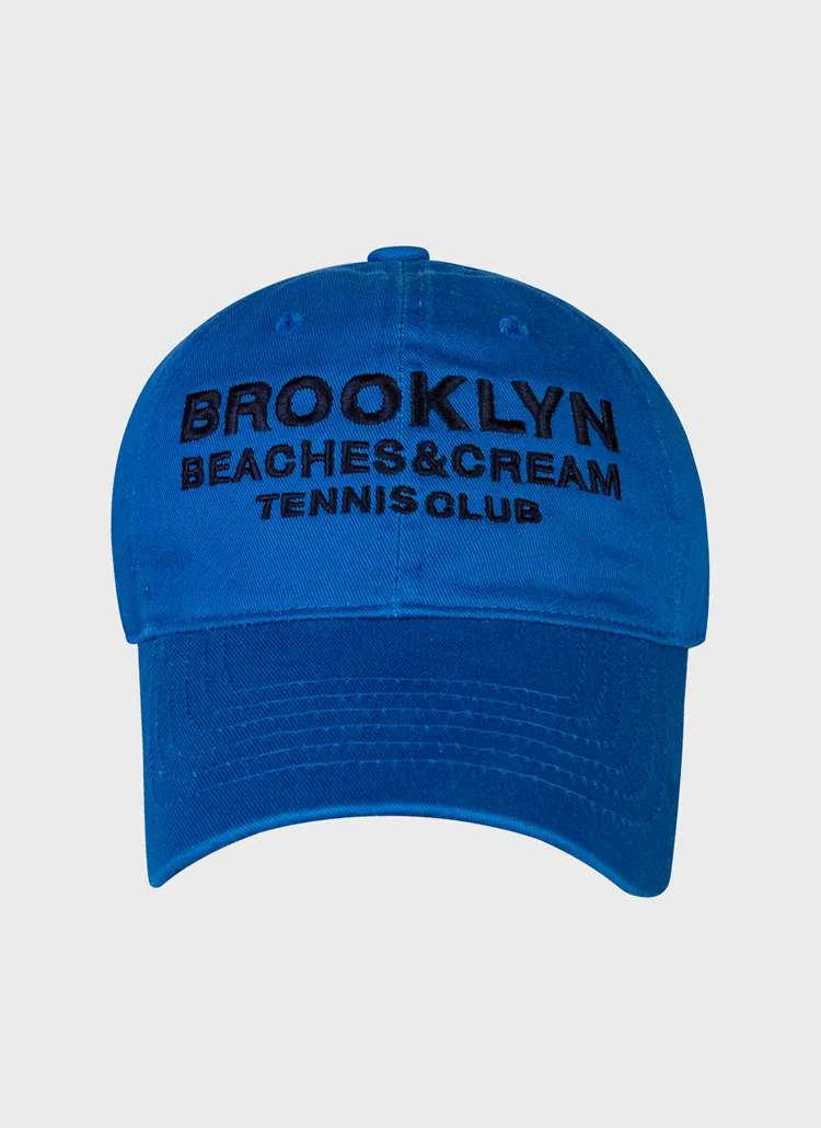 BROOKLYN TENNIS CLUB刺繍キャップ(BLUE) | 詳細画像1