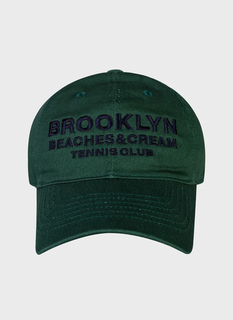 BROOKLYN TENNIS CLUB刺繍キャップ(DARK GREEN) | 詳細画像1
