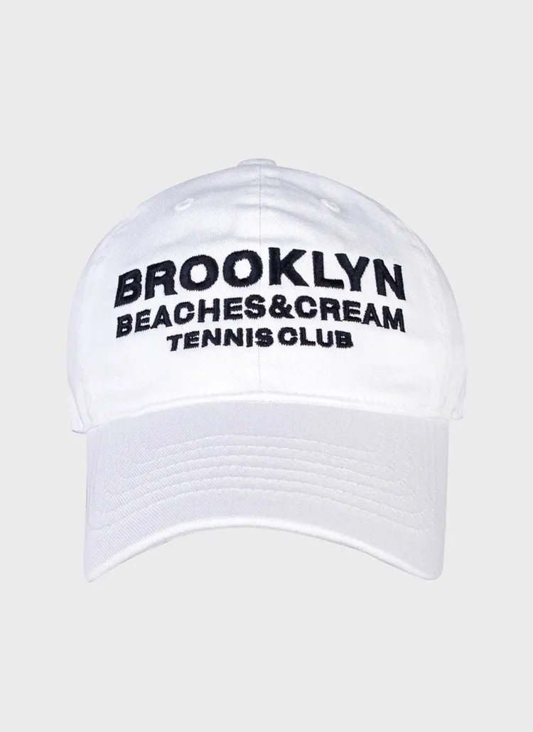 BROOKLYN TENNIS CLUB刺繍キャップ(WHITE) | 詳細画像1