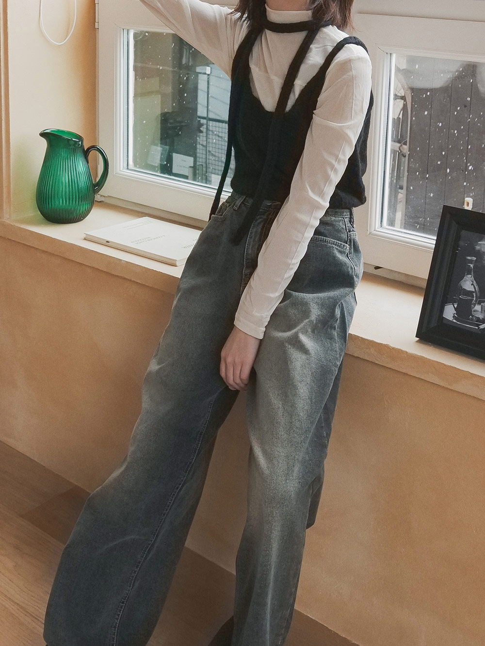 ストラップ付モヘア混ニットキャミソール | 詳細画像11