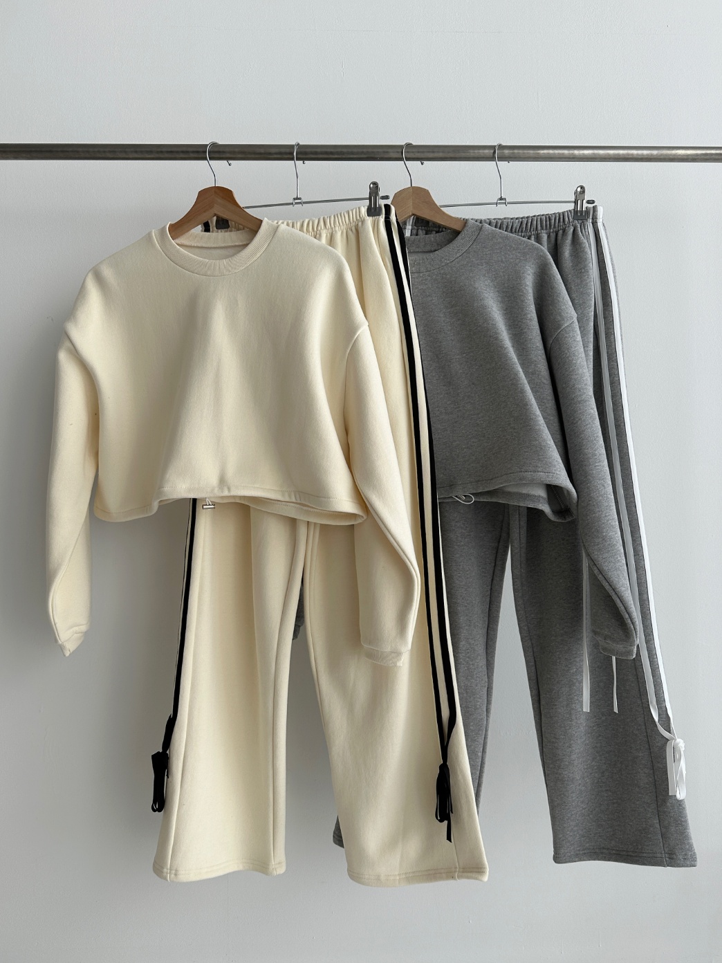 *再入荷*裏起毛配色リボンスウェット&パンツSET | 詳細画像23