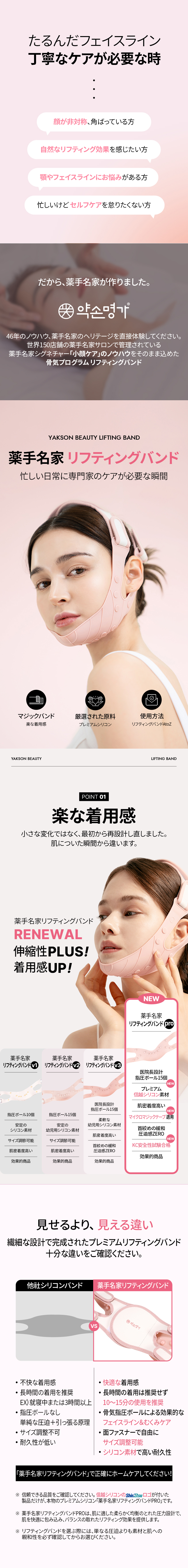 薬手名家] コルギプログラムリフティングバンド | 韓国コスメ通販 - DHOLIC