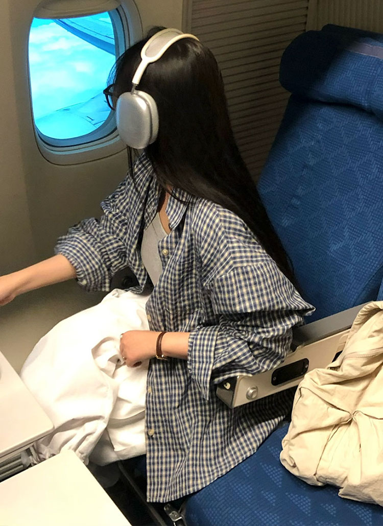 beidelli made]ワンポケオーバーチェックシャツ | レディース