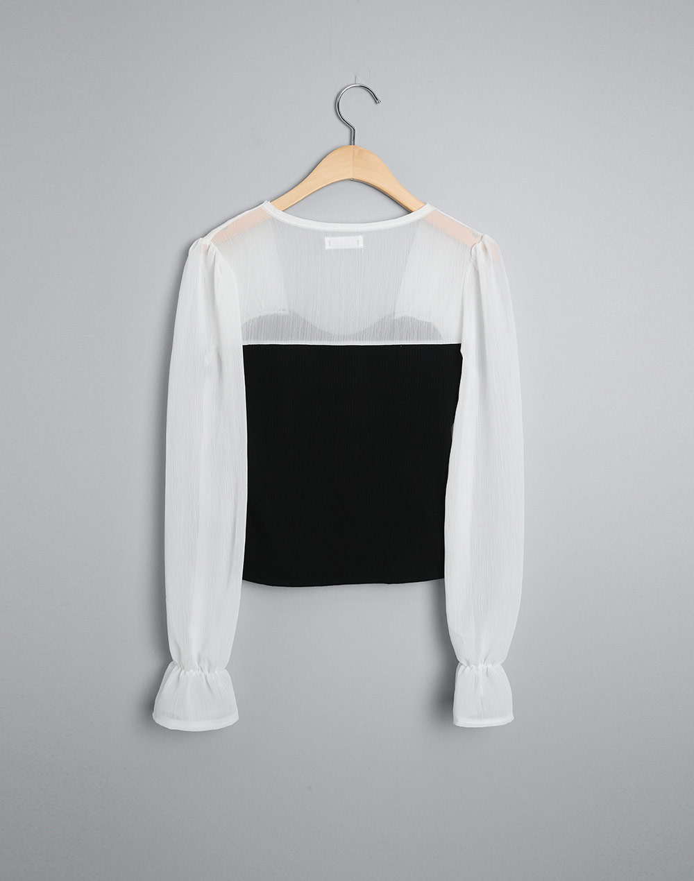 ハートネックシアースリーブTシャツ | DHOLIC | 詳細画像17