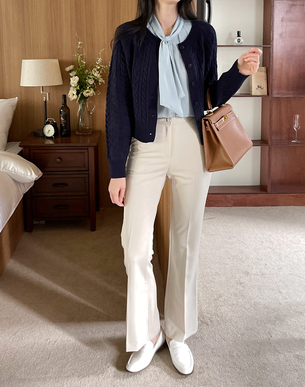 ラウンドラグランケーブルカーディガン | DHOLIC | 詳細画像9