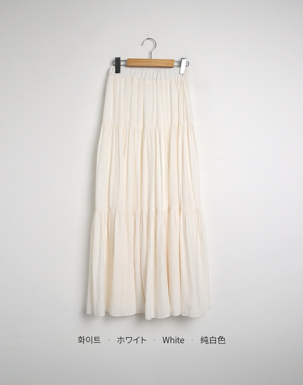 ティアードシフォンマキシスカート | DHOLIC | 詳細画像12