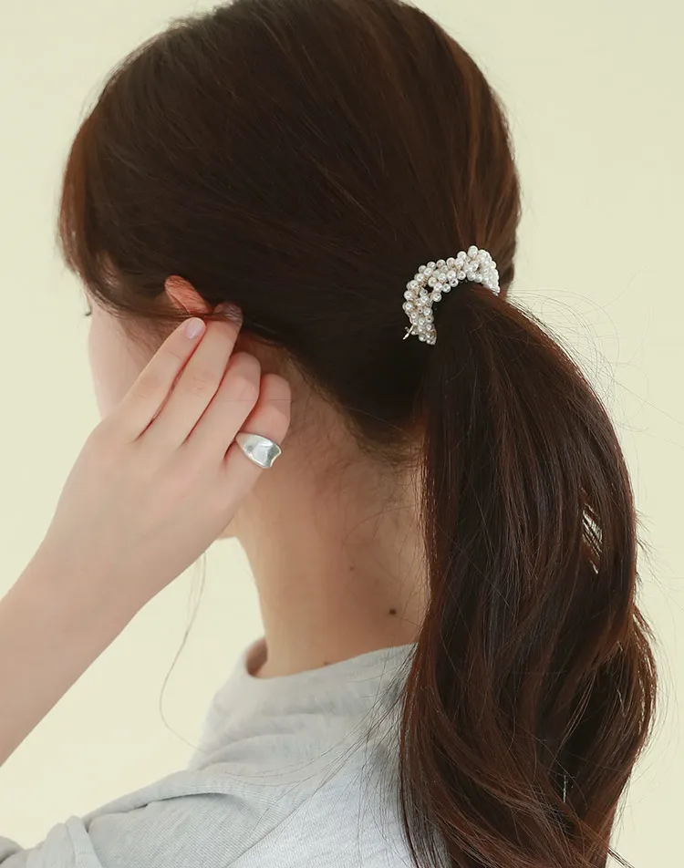 2TYPEゴールドチャームヘアゴム | DHOLIC | 詳細画像1