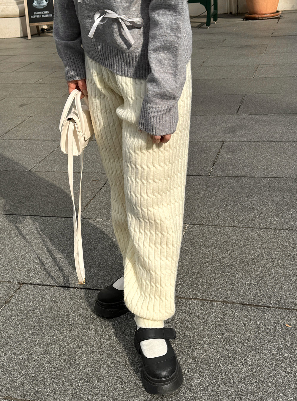 ケーブルニットパンツ | 詳細画像12