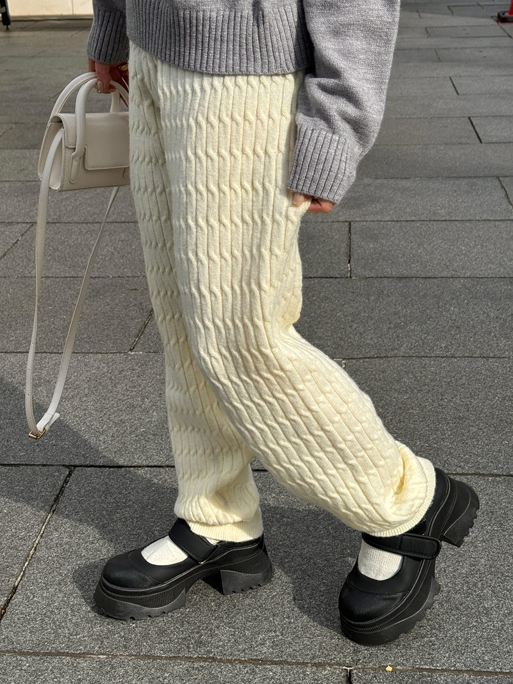 ケーブルニットパンツ | 詳細画像13