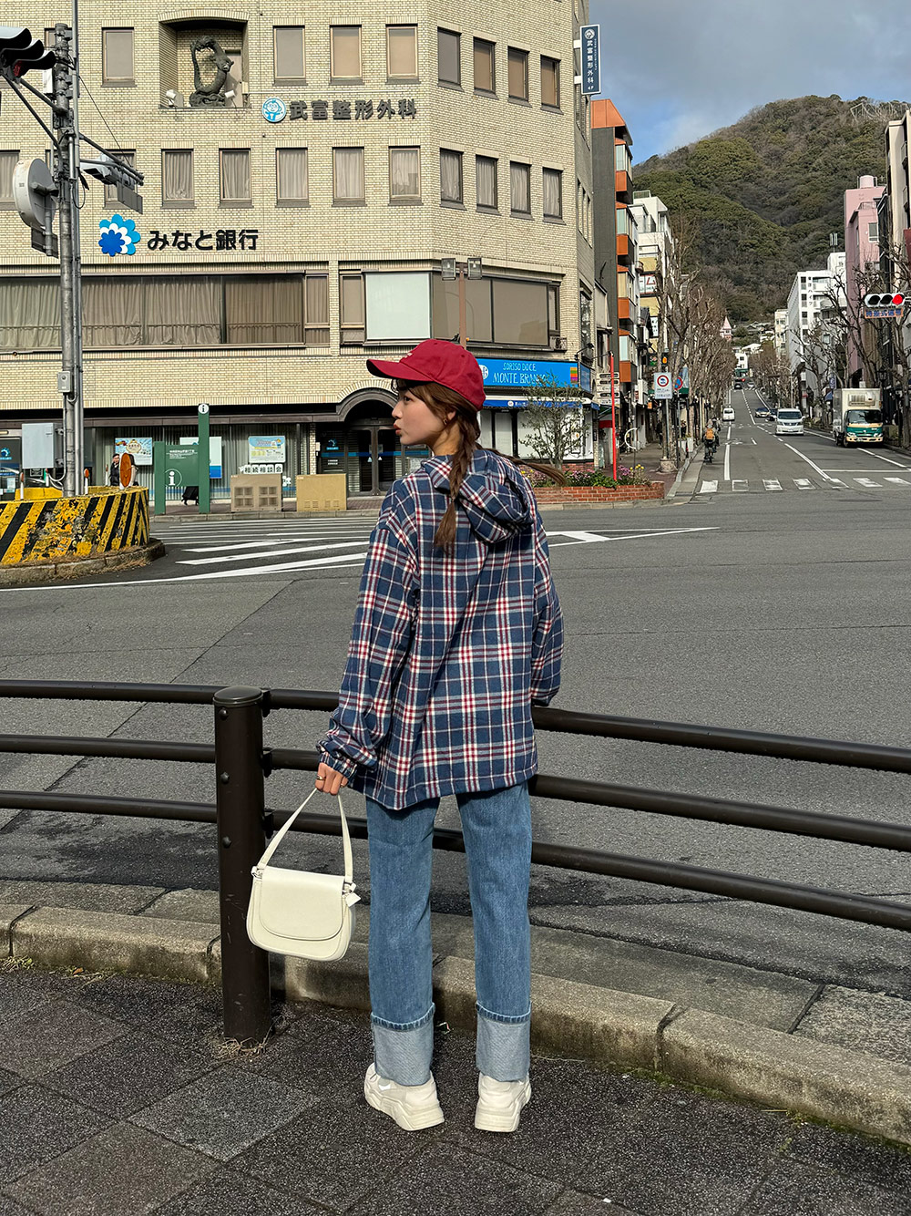 起毛チェックフードシャツ | 詳細画像8