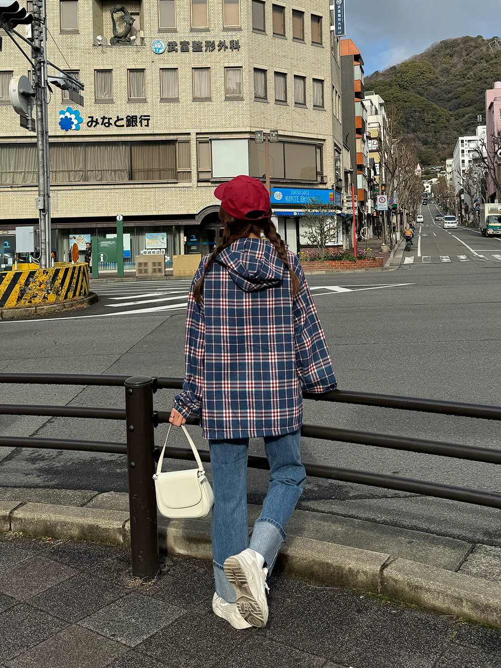 起毛チェックフードシャツ | 詳細画像10