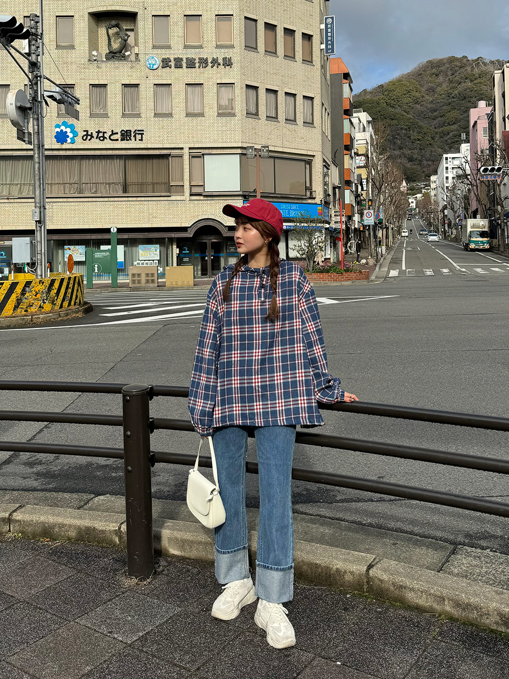 起毛チェックフードシャツ | 詳細画像13