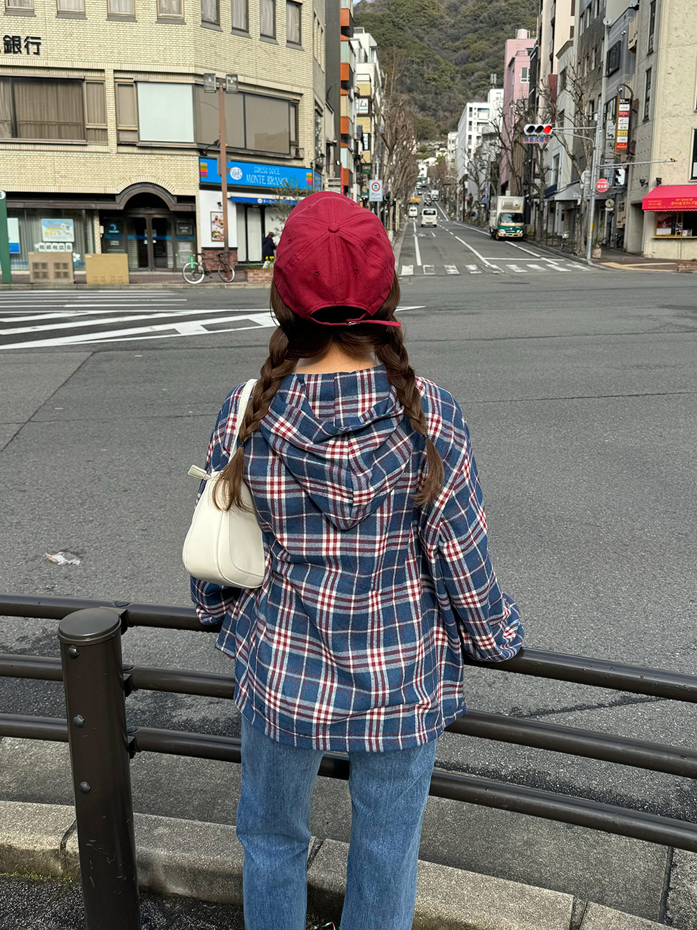 起毛チェックフードシャツ | 詳細画像15