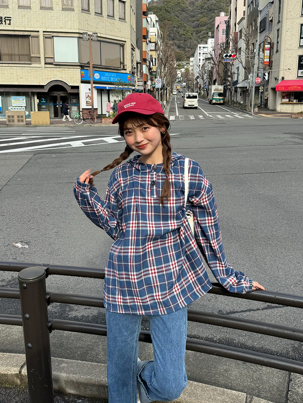 起毛チェックフードシャツ | 詳細画像22