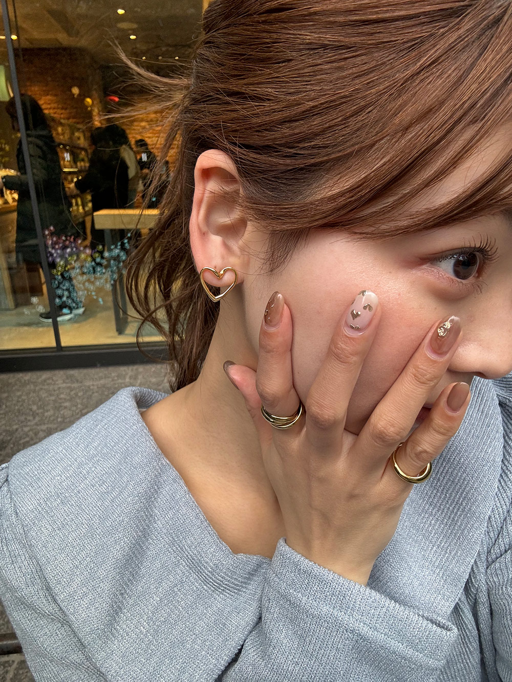 ハートフレームピアス | 詳細画像19