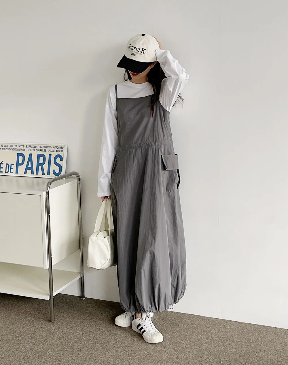 マルチドローコードカーゴワンピース | レディースファッション通販  