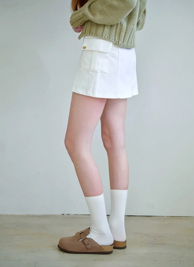 パンツ裏地カーゴミニ台形スカート | 詳細画像1