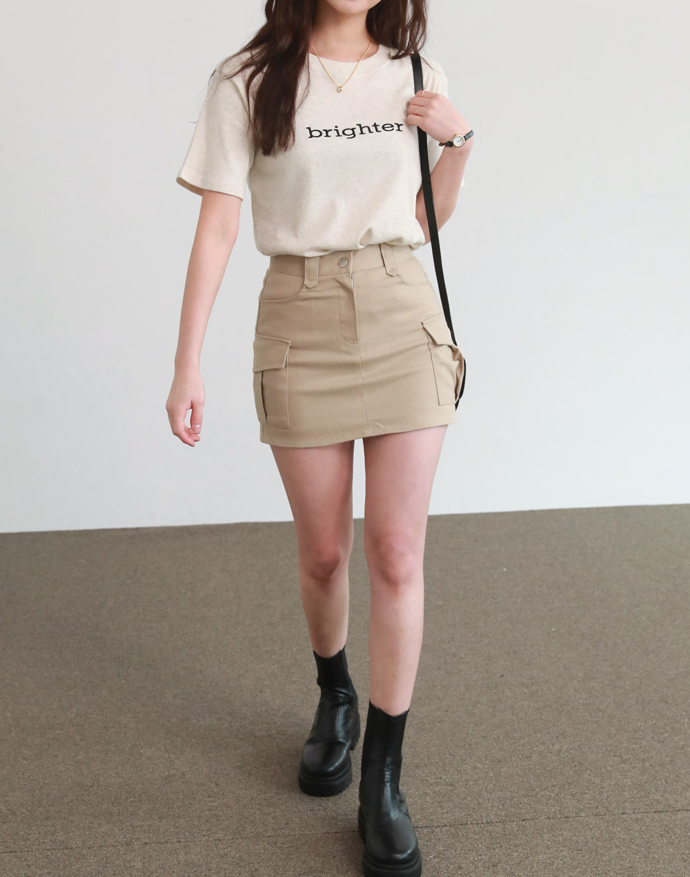brighter刺繍半袖Tシャツ | DHOLIC | 詳細画像7