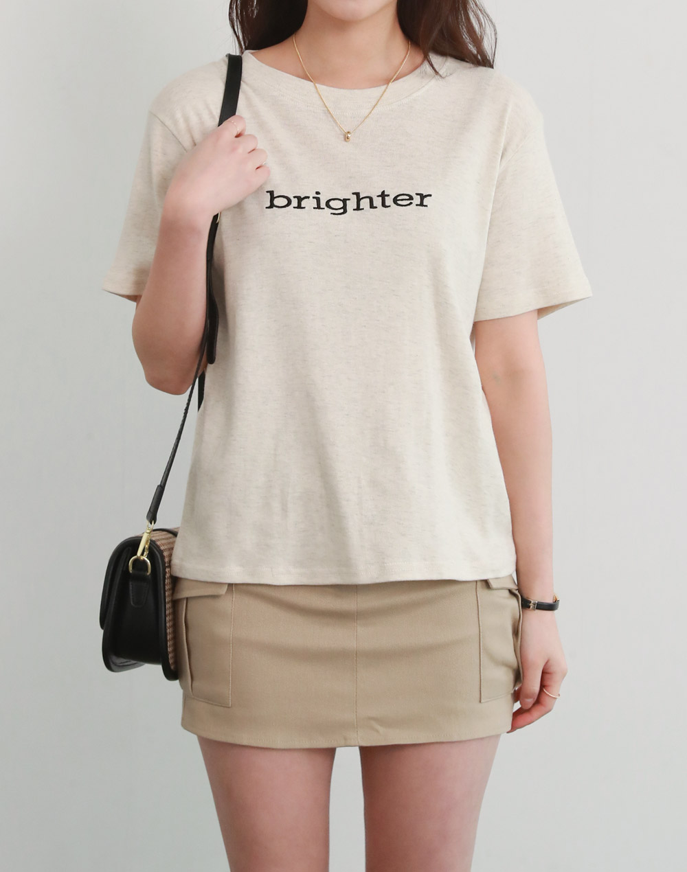 brighter刺繍半袖Tシャツ | DHOLIC | 詳細画像11