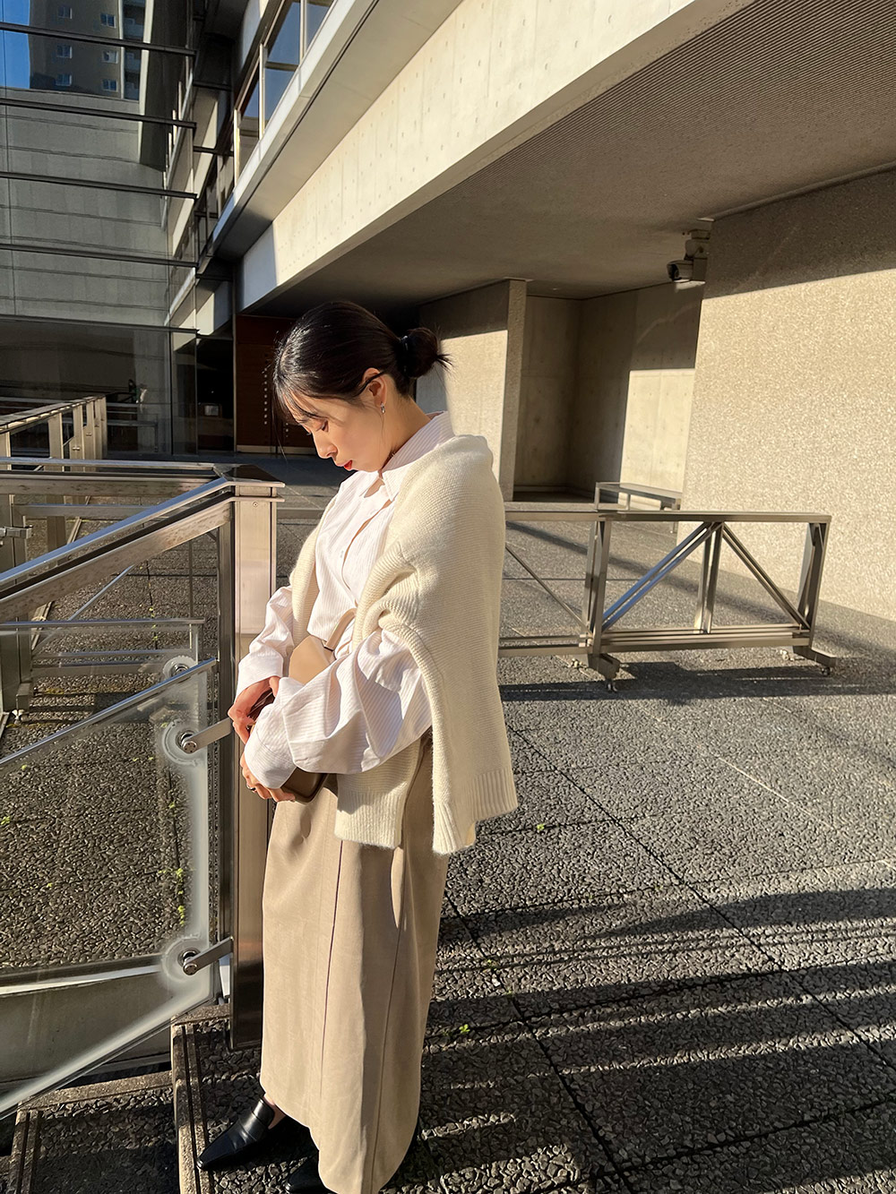 Vネックオーバーサイズカーディガン | 詳細画像28